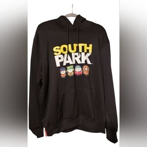 South Park Members Only Black Hoodie Size Large